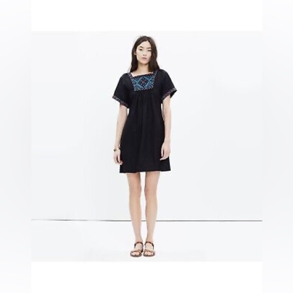 Madewell Wander Linen Dress size Small - Picture 1 of 9